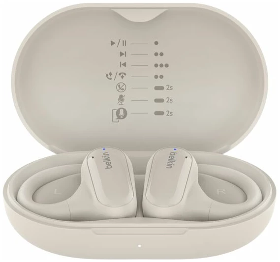 אוזניות Belkin Open-Ear SoundForm ClearFit לבן – תמונה 2