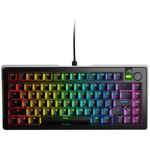 מקלדת מכאנית חוטית Glorious GMMK 3 PRO 75% Prebuilt Wired שחור