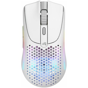 עכבר גיימינג אלחוטי Glorious Model O 2 Mini Wireless לבן מט