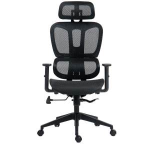 כיסא משרד ארגונומי שחור SMART TECH AIR