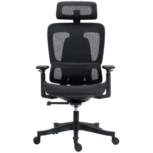 כיסא משרד ארגונומי שחור SMART TECH AIR PRO 1
