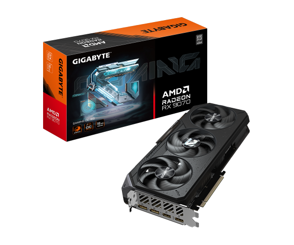 כרטיס מסך Gigabyte RADEON RX9070 GAMING