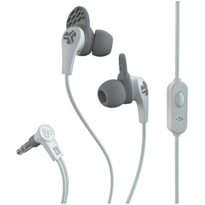 אוזניות JBudsPro IN EAR ספורט+ מיקרופון לבן אפור