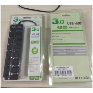 רכזת usb3 עם 7פורטים - כפתורים - דגן