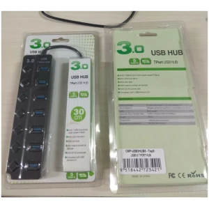 רכזת usb3 עם 7פורטים - כפתורים - דגן
