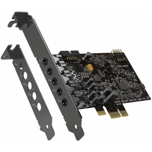 Sound Blaster Audigy Fx V2 - Upgradable Hi-res 5.1 PCI-e Sound Card with SmartComms Kit