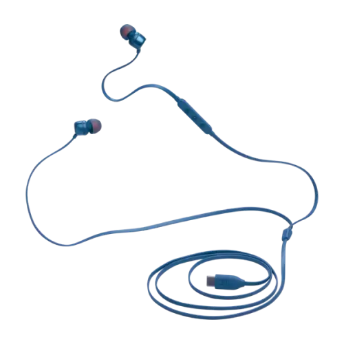 אוזניות JBL Tune 310C USB-C - כחול – תמונה 3