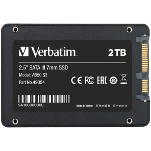 כונן Verbatim vi550 ssd sata 2TB