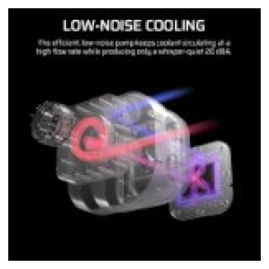 קירור נוזלי Corsair iCUE NAUTILUS 360 RS RGB שחור 360 מ"מ AIO