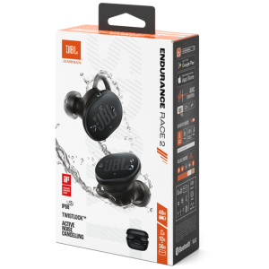 אוזניות jbl endurance race שחור
