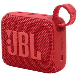 רמקול אלחוטי נייד jbl go 4 אדום יבואן רשמי