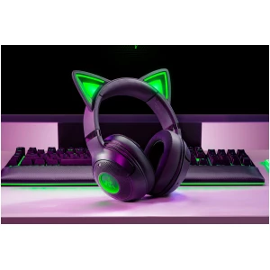 אוזניות גיימינג RAZER Kraken Kitty V2 BT