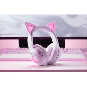 אוזניות גיימינג RAZER Kraken Kitty V2 BT לבן