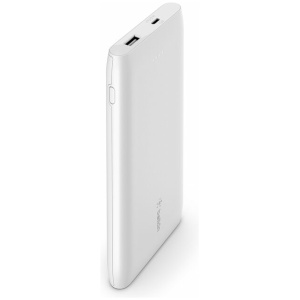 מטען נייד מהיר BELKIN USB-C PD 10K בצבע לבן