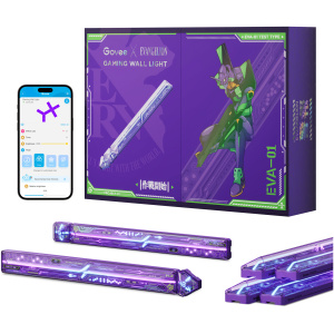 ערכת תאורה דקורטיבית חכמה לגיימינג Govee X Evangelion