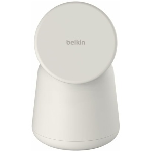 מעמד טעינה אלחוטי 2 ב-1 Belkin MagSaf לבן