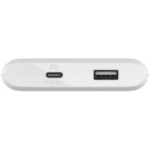 מטען נייד מהיר BELKIN USB-C PD 10K בצבע לבן