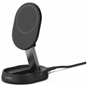 משטח טעינה אלחוטי מגנטי מתקפל שחור BELKIN