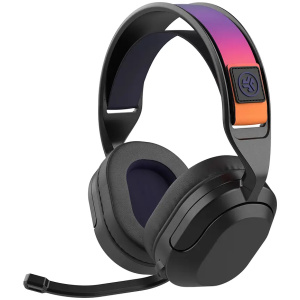 האוזניות גיימינג אלחוטיות Nightfall Wireless תואם ל PC/PS שחור