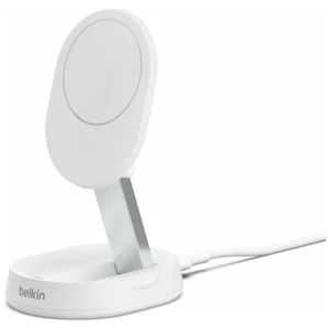 משטח טעינה אלחוטי מגנטי מתקפל לבן BELKIN