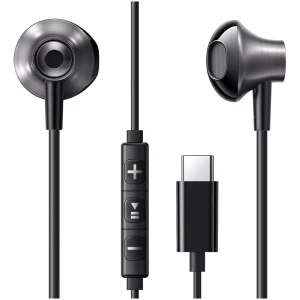 אוזניות עם מיקרופון Ugreen in ear type c שחור