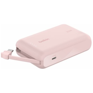 מטען נייד BOOSTCHARGE ורוד
