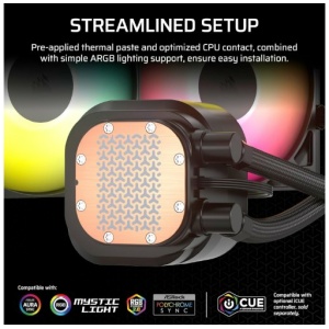 קירור נוזלי Corsair naut 240 RS ARGB