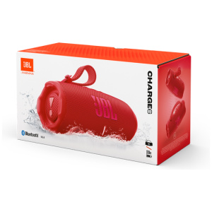 רמקול jbl charge 6 אדום