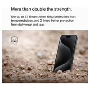 מגן זכוכית אנטי בקטריאלי לאייפון 14 פרו ScreenForce BELKIN