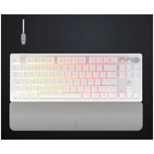 מקלדת גיימינג מכנית לבן CORSAIR K70 PRO TKL MGX Switch