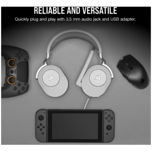 אוזניות גיימינג חוטיות Corsair HS65 SURROUND
