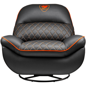 COUGAR OVERLOAD, Gaming Sofa, כורסת גיימינג, ספת גיימינג, כורסת גיימרים, כסא גיימינג, COUGAR, Gaming Swivel Recliner, Gamer Chair, Recliner, Gaming Furniture.