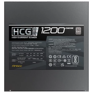ספק כוח Antec HCG-1200PRO Platinum ATX3.1 1000W PSU