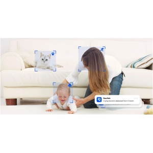 מצלמת אבטחה ביתית אלחוטית REOLINK E1 ZOOM WiFi