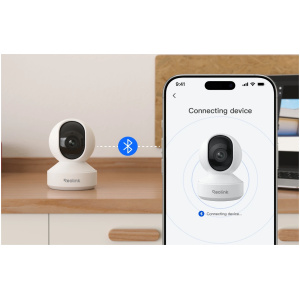 מצלמת אבטחה ביתית אלחוטית REOLINK E1 ZOOM WiFi