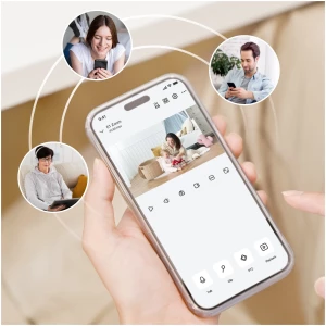מצלמת אבטחה ביתית אלחוטית REOLINK E1 ZOOM WiFi