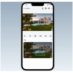 מצלמת אבטחה REOLINK LUMUS 2K 4MP Smart GHz Wi-Fi