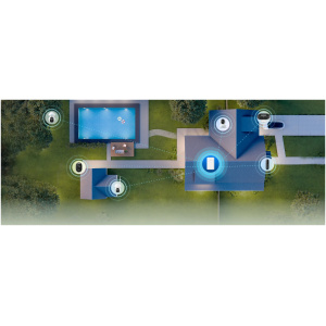 מערכת לאחסון מקומי של הקלטות REOLINK HOME HUB PRO WiFi 6 לבן