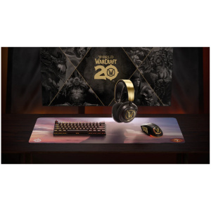 אוזנית גיימינג אלחוטיות SteelSeries Arctis Nova 7 WOW Edition