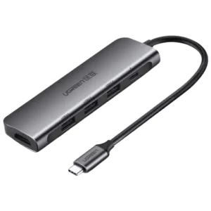 חדש בבאג יוגרין - UGREEN מתאם 6 יציאות Type-C CM136