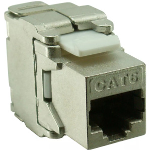 שקע קיסטון Luggar CAT6 STP Toolless