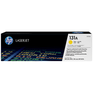 מחסנית טונר HP 131A מקורית בצהוב למדפסות לייזרJet, CF212A