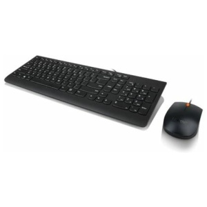 סט מקלדת ועכבר בצבע שחור LENOVO 300 USB