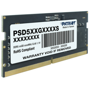 זיכרון DDR5 Patriot 32GB 5600 SODIMM