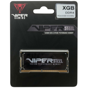 זיכרון VIPER STEEL SODIMM D4 16G Patriot
