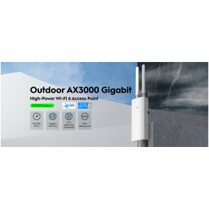 נקודת גישה, Cudy, AX3000, Wi-Fi 6, High Power, Gigabit, OFDMA, MU-MIMO, מגדיל טווח