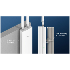 נקודת גישה, Cudy, AX3000, Wi-Fi 6, High Power, Gigabit, OFDMA, MU-MIMO, מגדיל טווח