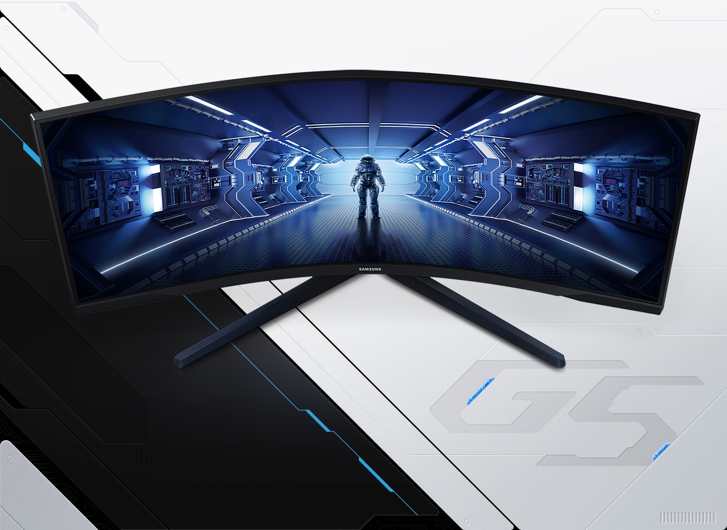 צג גיימינג WQHD 34”‎ דגם C34G55TWWP בעל מסך קעור 
