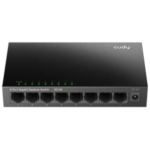 מפצל רשת Cudy 8-Port Gigabit Metal