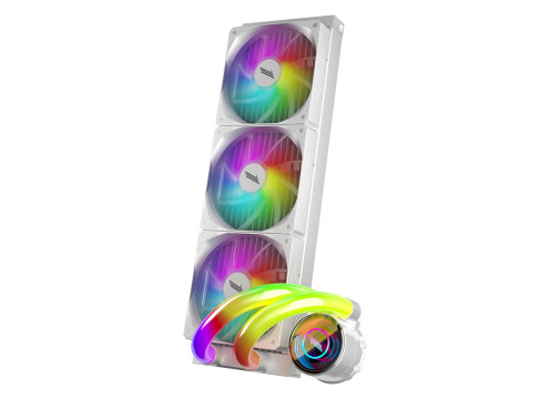קירור נוזלי 1STPLAYER MT360 INFINI לבן – תמונה 3